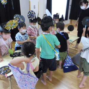 七夕・夏祭り会を楽しんだよ！