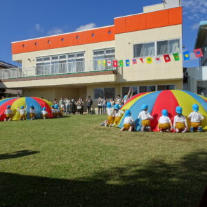 楽しかった運動会　