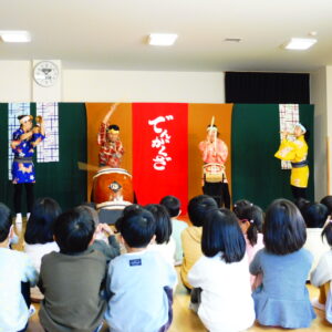 歌舞劇団「田楽座」さんの公演を楽しみました。