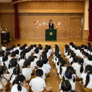 一学期よく頑張りました！！