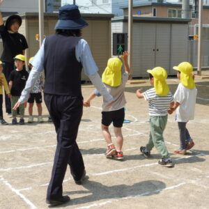 交通安全教室に参加したよ。
