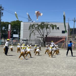 青空の下って気持ちいい☀🎏