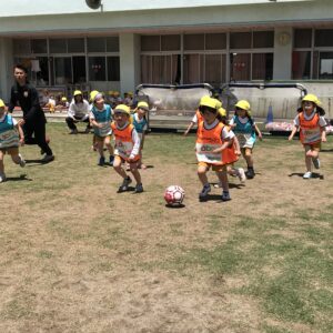 年長　AC長野パルセイロのサッカー教室