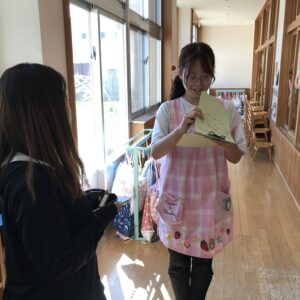 引き渡し訓練を行いました