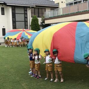 運動会に向けて　はりきって活動中！！
