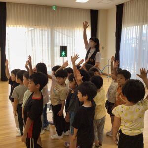 交通安全教室がありました。