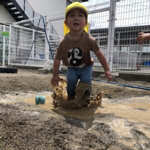 どろんこ遊び♪